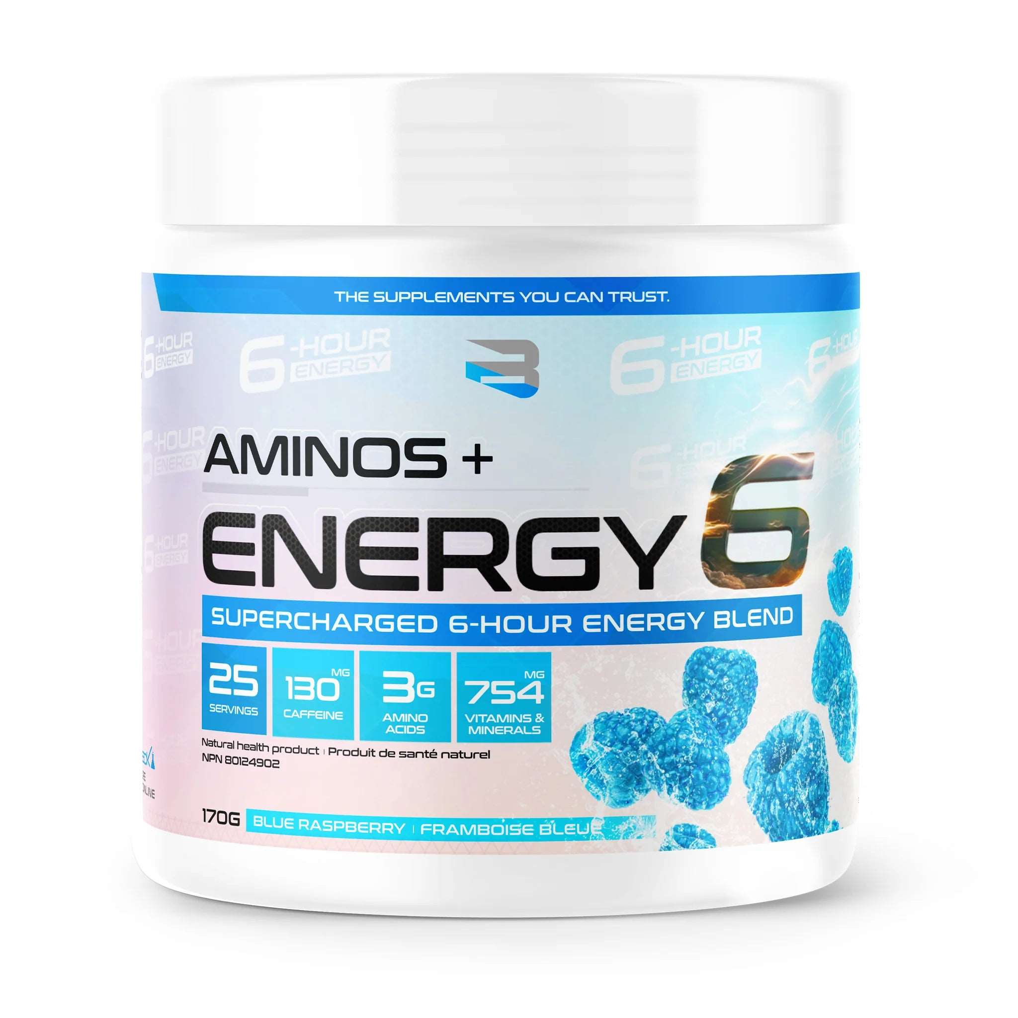 Believe Supplements Aminos + Energy 6