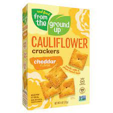 From The Ground Up - Cauliflower Crackers