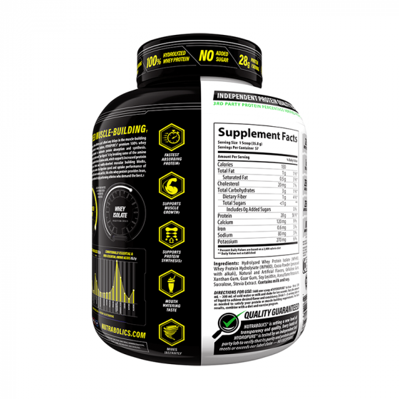 Nutrabolics Hydropure 4.5lbs