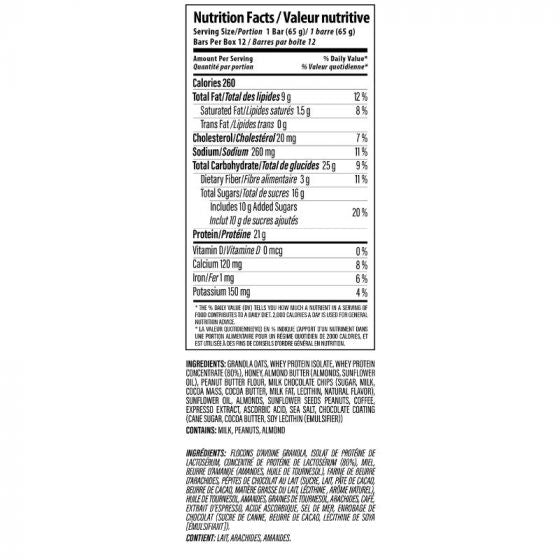 Nutrabolics Feed Bar 12 Bars Per Box