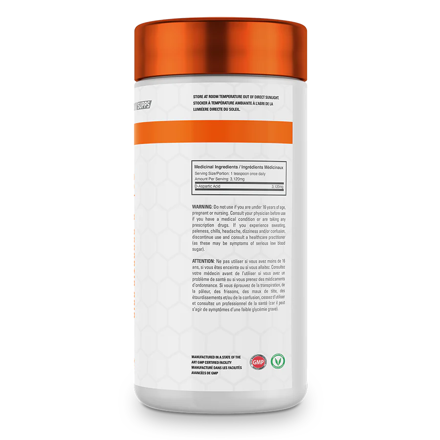 Ballistic Labs D-Aspartic Acid Powder