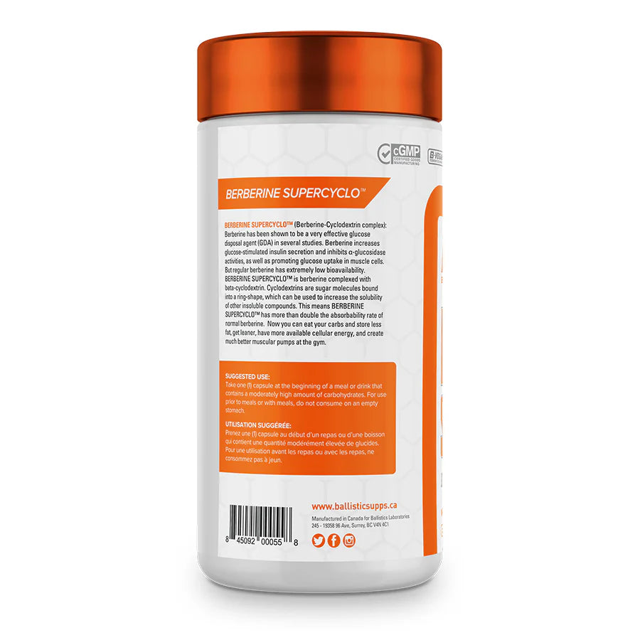 Ballistic Labs Berberine Supercyclo Glucose Disposal Agent