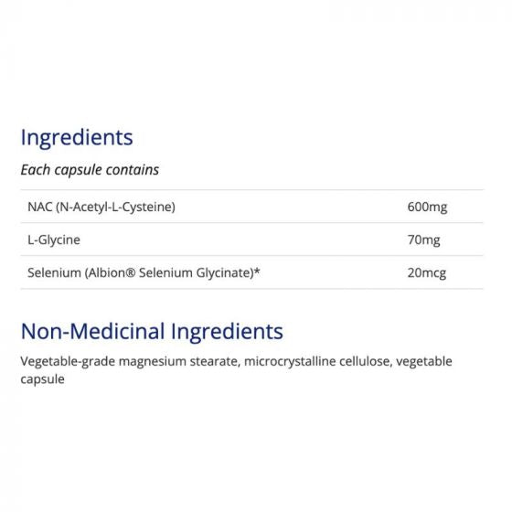 CanPrev NAC + N-Acétyle-L-Cysteine 120 V-Caps