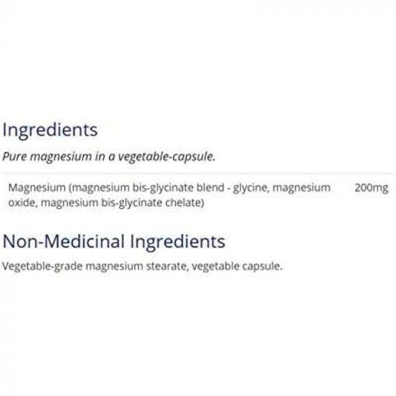 CanPrev Magnesium Bis-Glycinate 200 Gentle 120 V-Caps