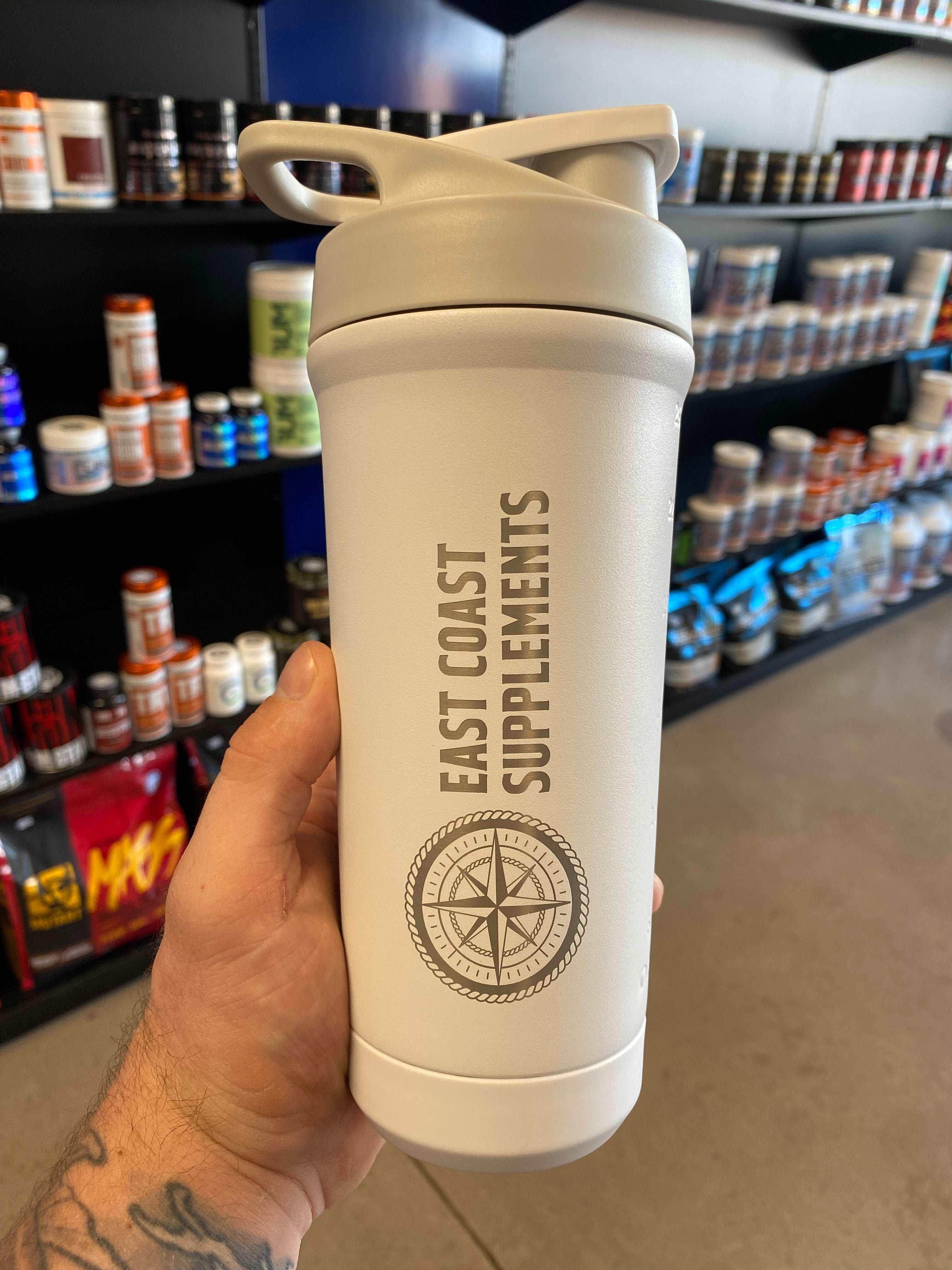 East Coast Stainless Steel Shaker Bottles