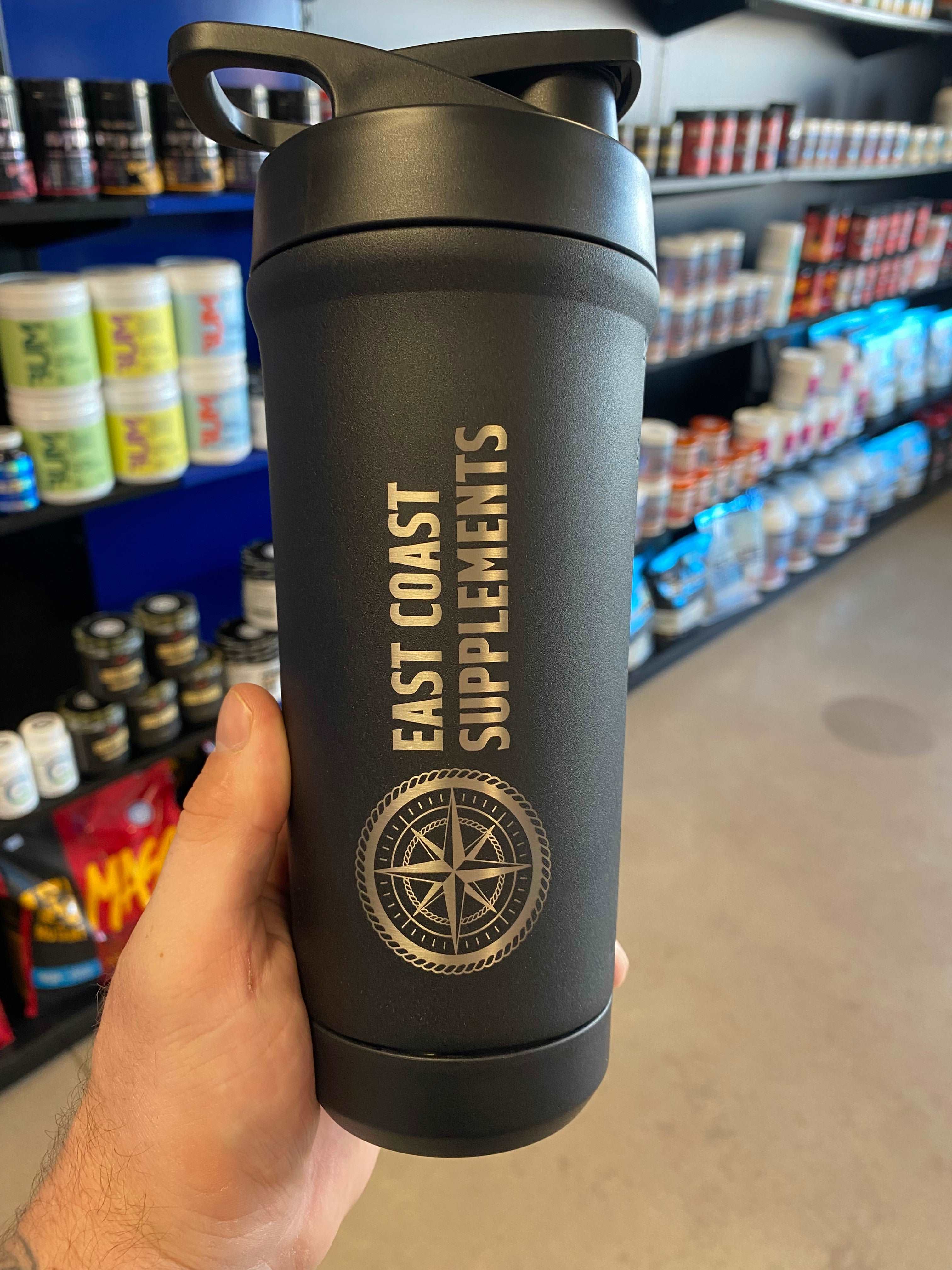 East Coast Stainless Steel Shaker Bottles