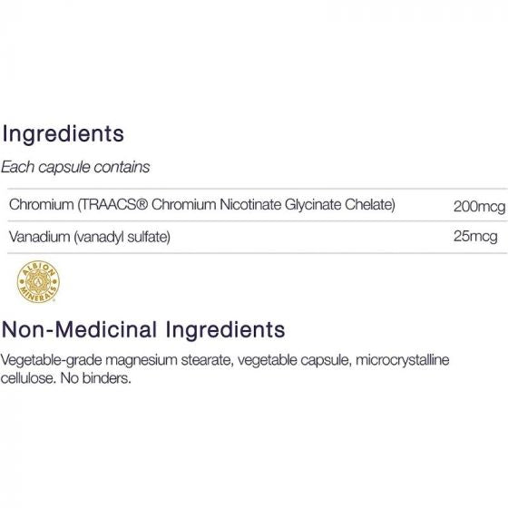 CanPrev Chromium Nicotinate Gyucinate 200 120 V-Caps