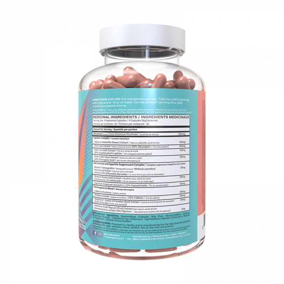 VNDL Project Vibes 120 Vegetarian Capsules