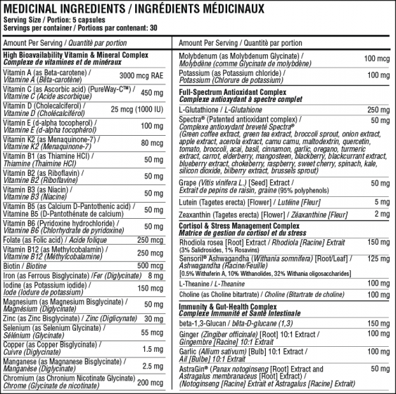 VNDL Project Multi-V 150 Capsules