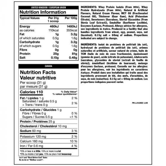 Mutant ISO Surge 1.6lbs