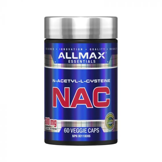 Allmax Nutrition NAC 600mg 60 Veggie Capsules