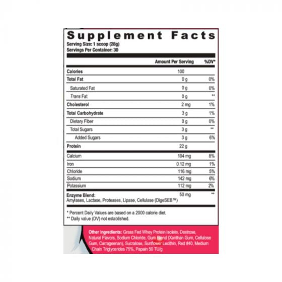 Axe and Sledge Farm Fed 30 Servings