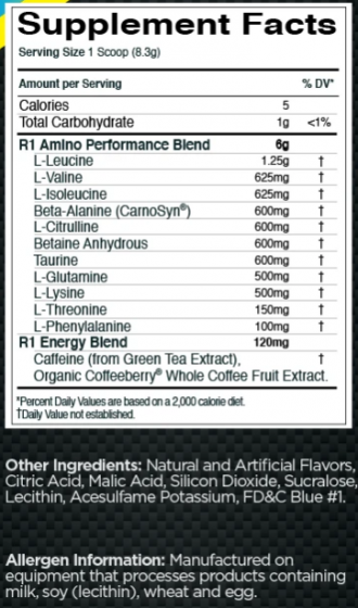 Rule 1 Pre Amino 30 Servings