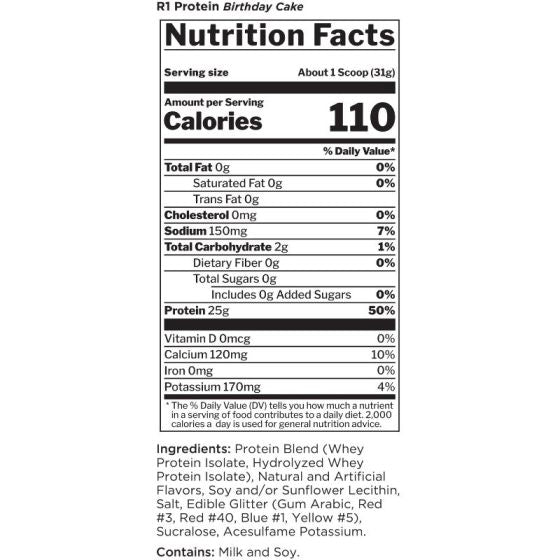 Rule 1 Protein Isolate 76 Servings