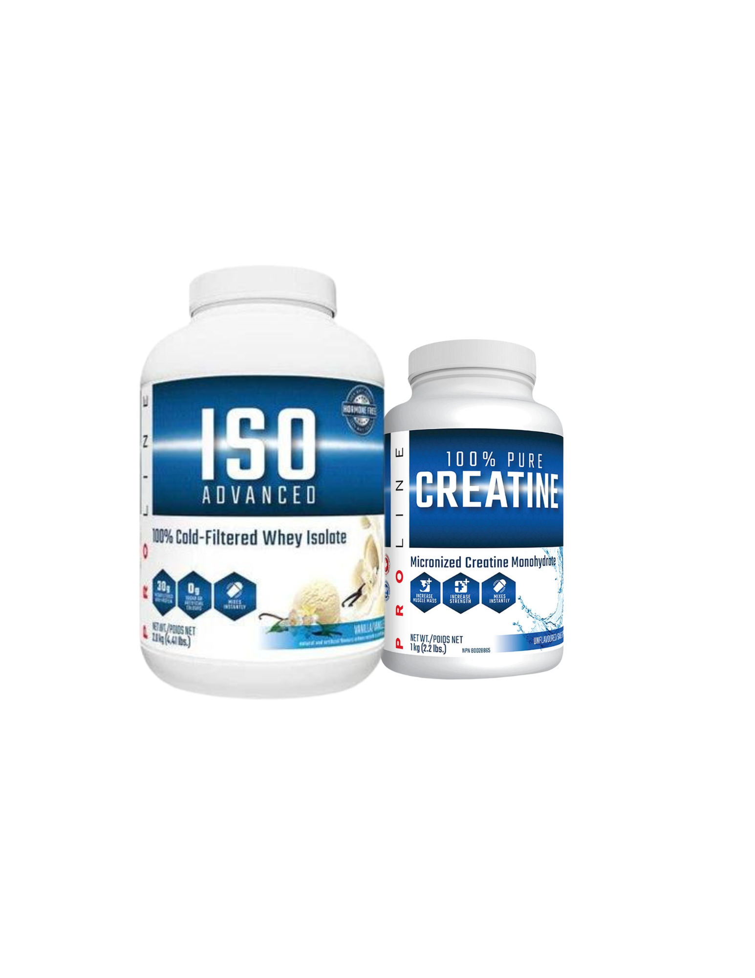 Proline Whey Isolate and 50% off 1kg Creatine