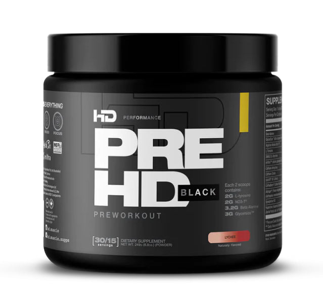 HD Muscle PreHD Black